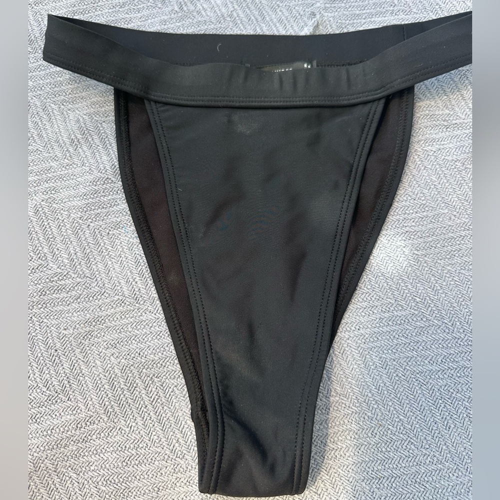 High waisted bikini bottom